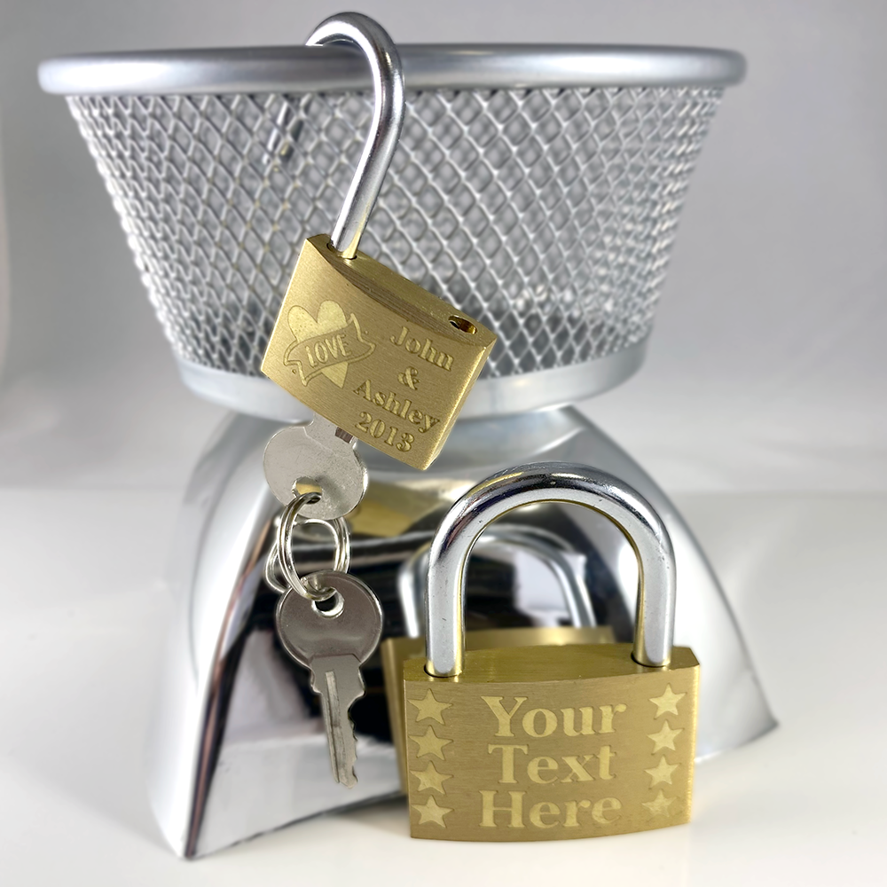 Engraved Locks – J²Laser